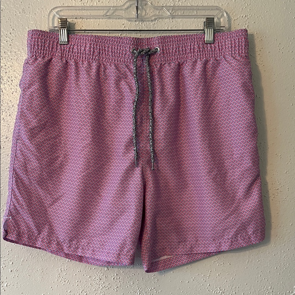 MICHAELS Men's Patterned Pink Swim Trunks Sz: XL